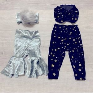 Baby Girl Velour Holiday Bundle